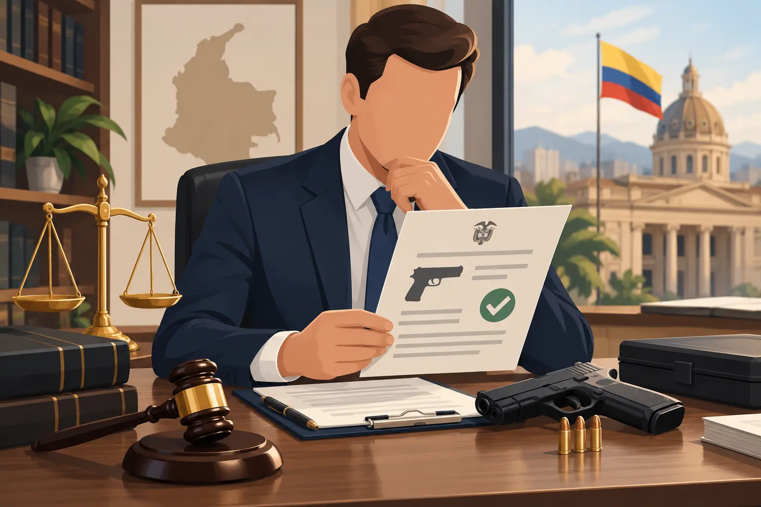 Porte de armas en Colombia: qué cambia con el Decreto 1368 de 2026